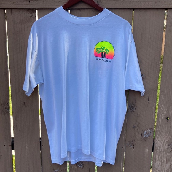 Vintage Other - Vintage Hanes 50/50 Grad Night 1991 Shirt